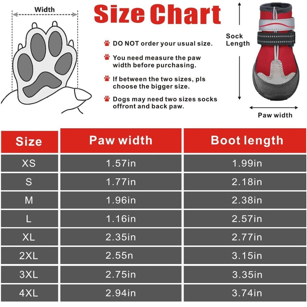 Top Paw Dog Booties - Picture 7 of 7